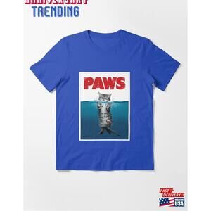 Funny Paw Tshirt Spread Positivity Tee Sitivity Cat Essential Classic